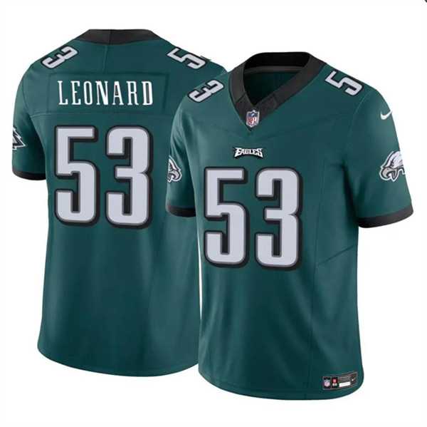 Men & Women & Youth Philadelphia Eagles #53 Shaquille Leonard Green 2023 F.U.S.E. Vapor Untouchable Limited Stitched Jersey->san francisco 49ers->NFL Jersey